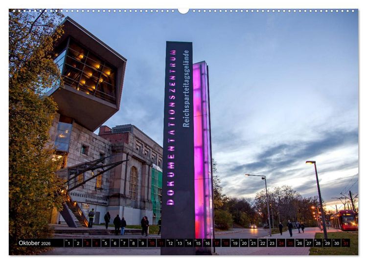Produktbild: Wunderbares N&uuml;rnberg (Wandkalender 2026 DIN A2 quer), CALVENDO Monatskalender