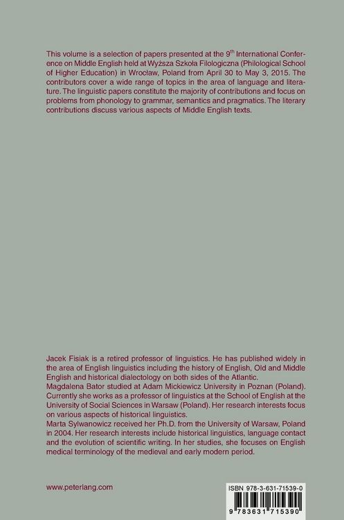 Produktbild: Essays and Studies in Middle English