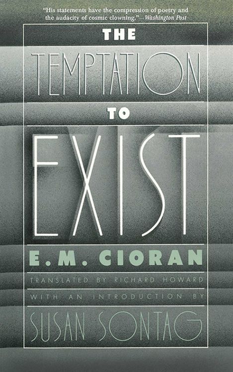 Produktbild: The Temptation to Exist