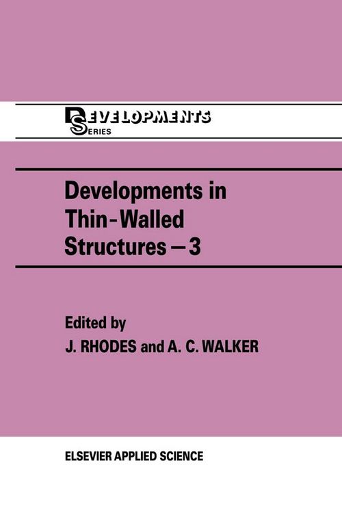 Produktbild: Developments in Thin-Walled Structures - 3