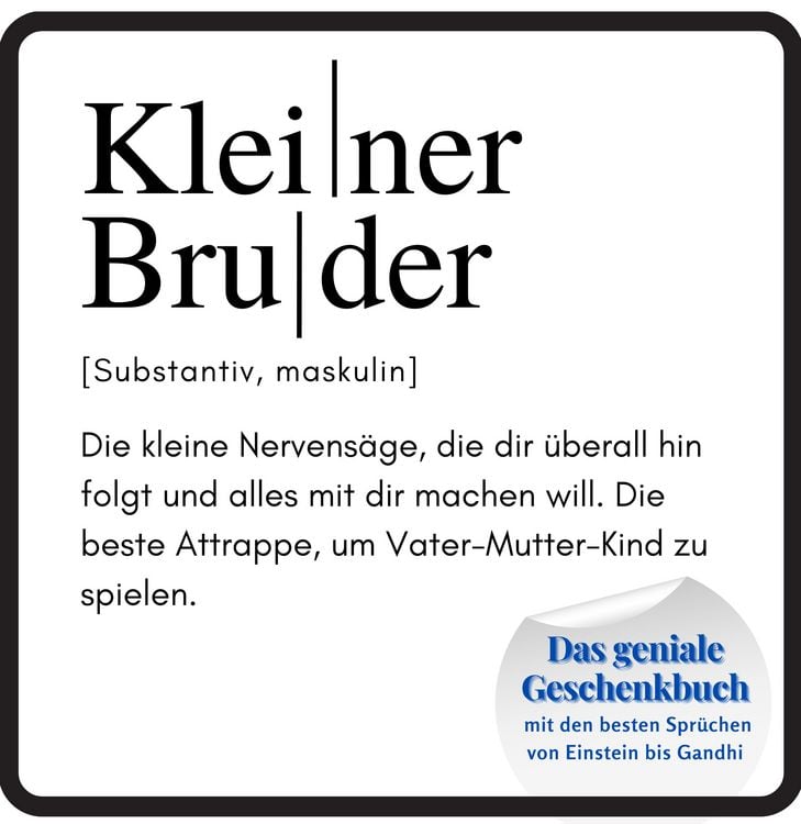 Produktbild: Kleiner Bruder