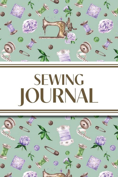 Produktbild: Sewing Journal (Purple Roses)