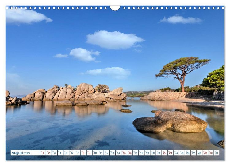 Produktbild: Korsika, das wilde Inselparadies im Mittelmeer (Wandkalender 2026 DIN A3 quer), CALVENDO Monatskalender