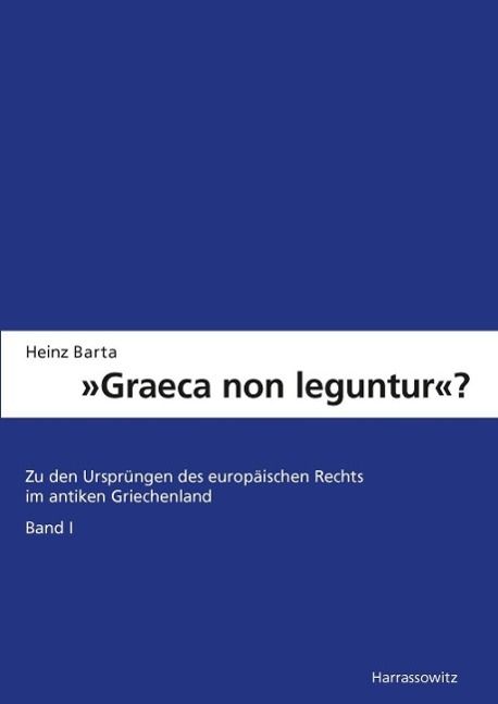 Produktbild: "Graeca non leguntur?"