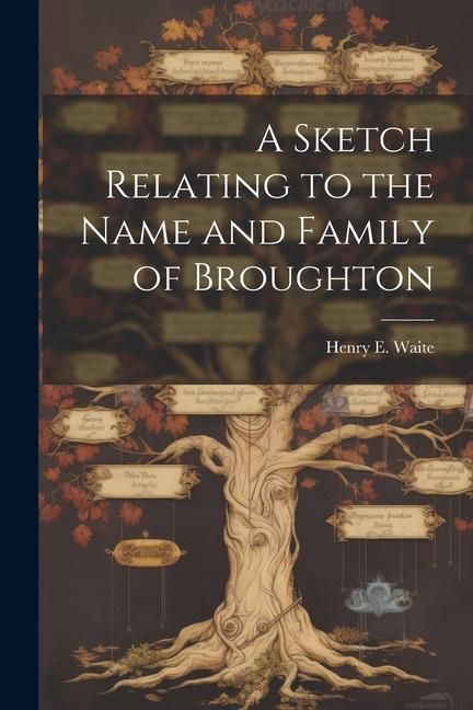 Produktbild: A Sketch Relating to the Name and Family of Broughton