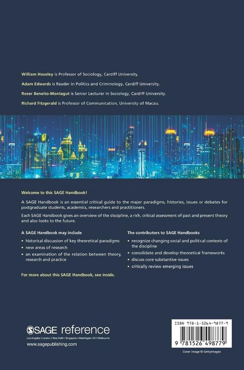 Produktbild: The SAGE Handbook of Digital Society