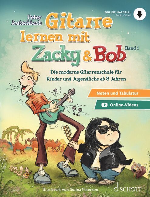 Produktbild: Gitarre lernen mit Zacky & Bob