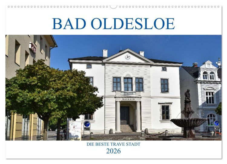 Produktbild: Bad Oldesloe 2026 (Wandkalender 2026 DIN A2 quer), CALVENDO Monatskalender