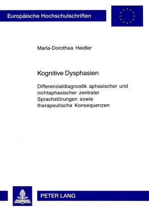 Produktbild: Kognitive Dysphasien