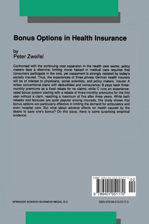 Produktbild: Bonus Options in Health Insurance