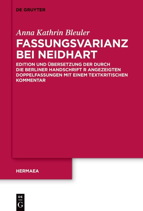 Produktbild: Fassungsvarianz bei Neidhart