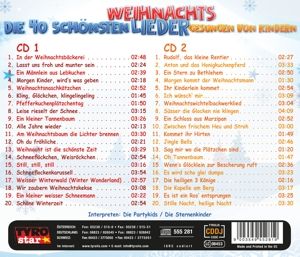 Produktbild: Die 40 sch&ouml;nsten Weihn.lieder gesungen v.Kindern