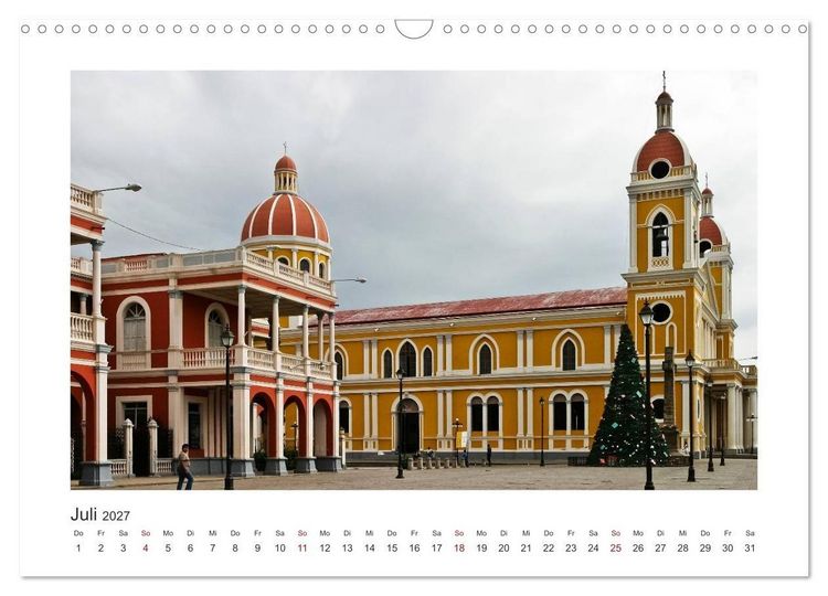 Produktbild: Nicaragua - Land der Vulkane (Wandkalender 2027 DIN A3 quer), CALVENDO Monatskalender