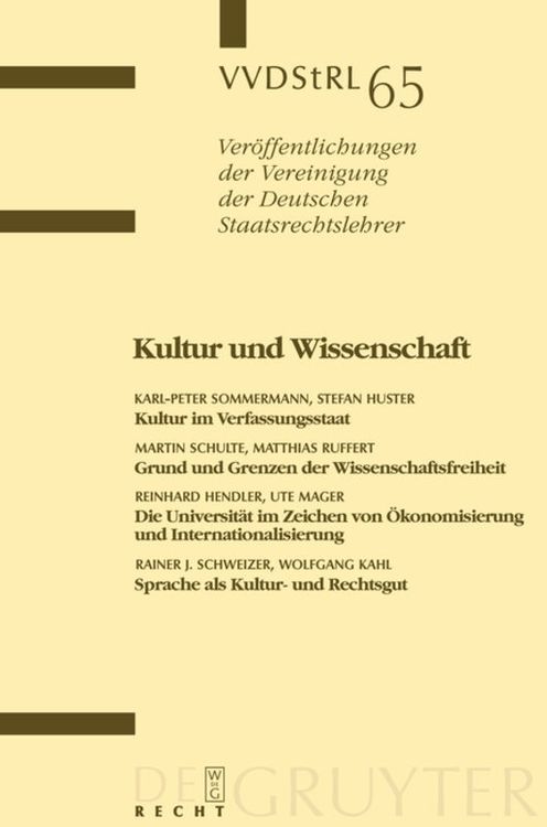Produktbild: Kultur und Wissenschaft