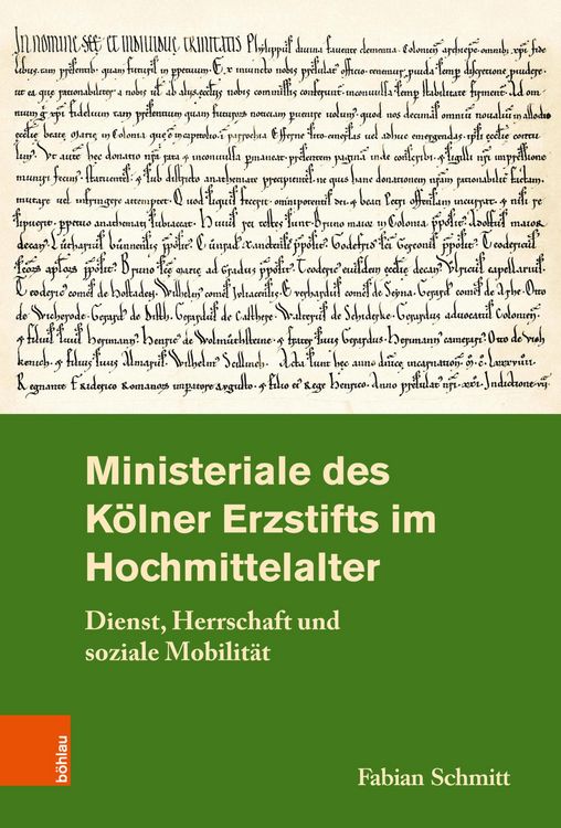 Produktbild: Ministeriale des K&ouml;lner Erzstifts im Hochmittelalter