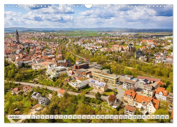Produktbild: Ein Blick auf die Hansestadt Warburg (Wandkalender 2027 DIN A3 quer), CALVENDO Monatskalender