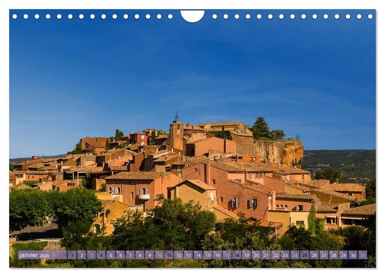 Produktbild: Un &eacute;t&eacute; en Provence dans le Luberon (Calendrier mural 2026 DIN A4 vertical), CALVENDO calendrier mensuel