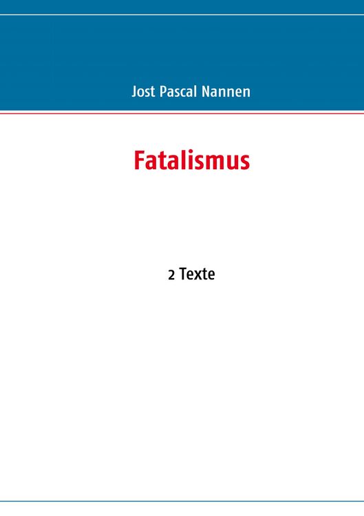 Produktbild: Fatalismus