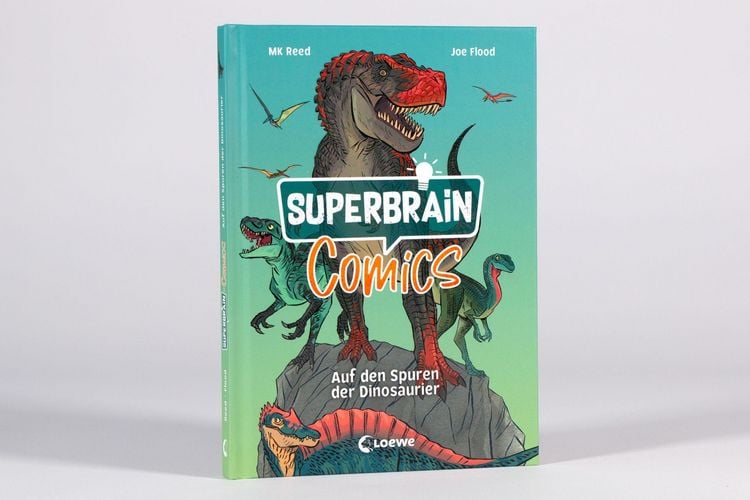 Produktbild: Superbrain-Comics - Auf den Spuren der Dinosaurier