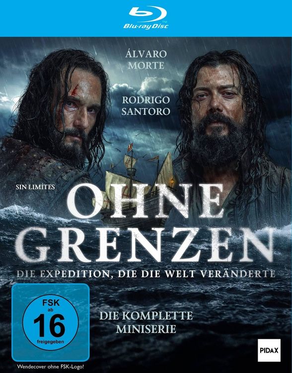 Produktbild: Ohne Grenzen - Die Expedition, die die Welt ver&auml;nderte (Sin L&iacute;mites) / Der komplette historische Abenteuer-Sechsteiler mit Starbesetzung