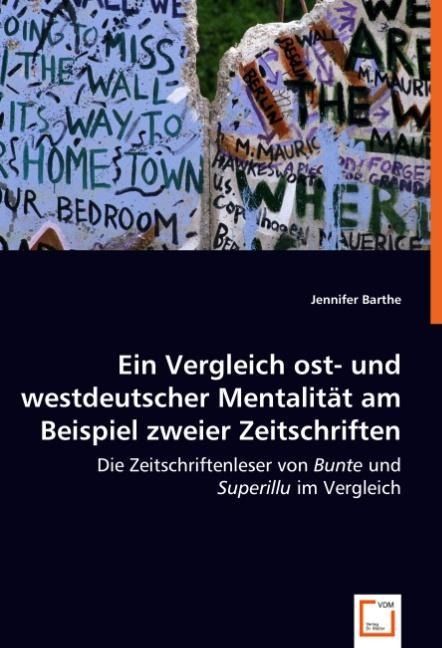 Produktbild: Barthe, J: Ein Vergleich ost- und westdeutscher Mentalit&auml;t a