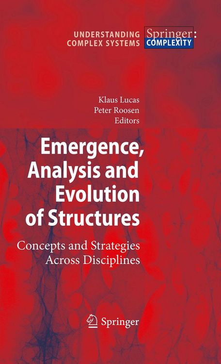 Produktbild: Emergence, Analysis and Evolution of Structures