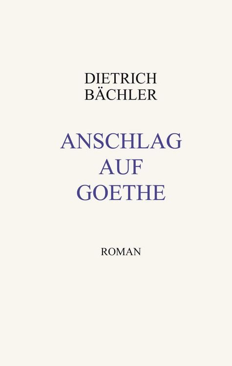 Produktbild: Anschlag auf Goethe
