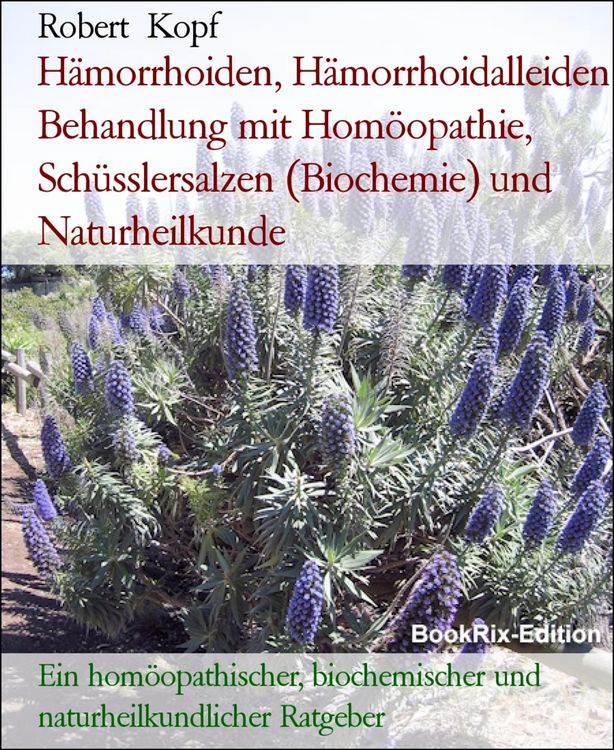 Produktbild: H&auml;morrhoiden, H&auml;morrhoidalleiden Behandlung mit Hom&ouml;opathie, Sch&uuml;sslersalzen (Biochemie) und Naturheilkunde