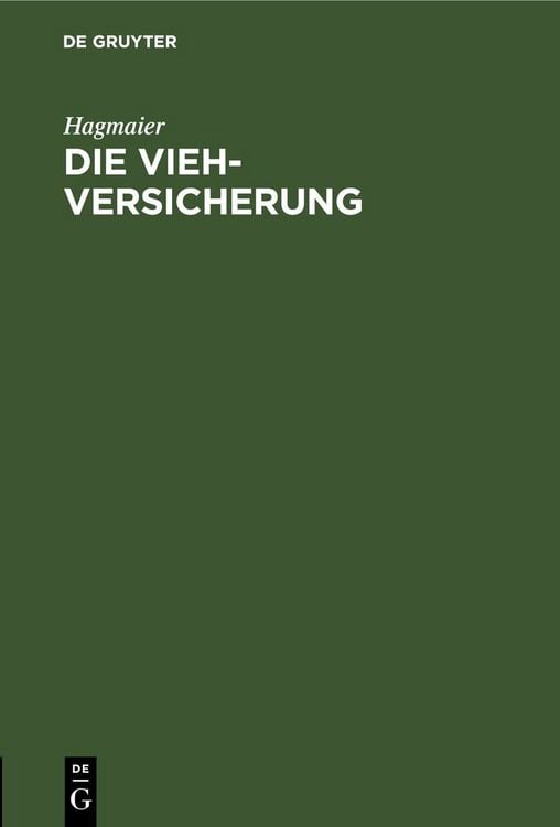 Produktbild: Die Vieh-Versicherung