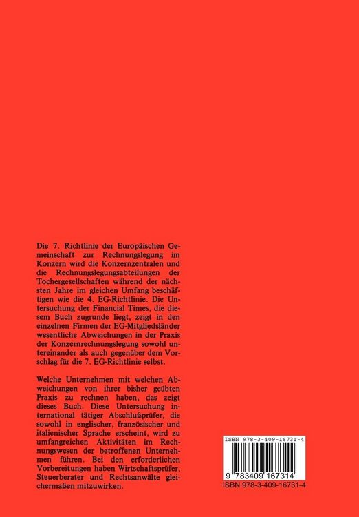 Produktbild: Konzernabschl&uuml;sse in Europa
