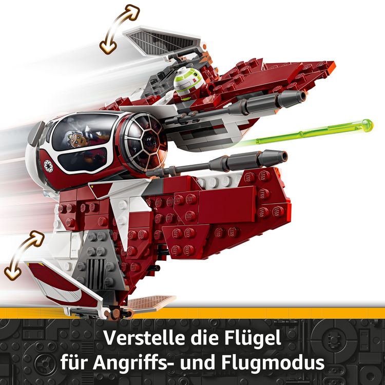 LEGO Star Wars 75401 Ahsokas Jedi Interceptor, Bauset zu The Clone Wars