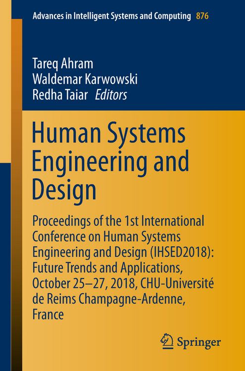 Produktbild: Human Systems Engineering and Design