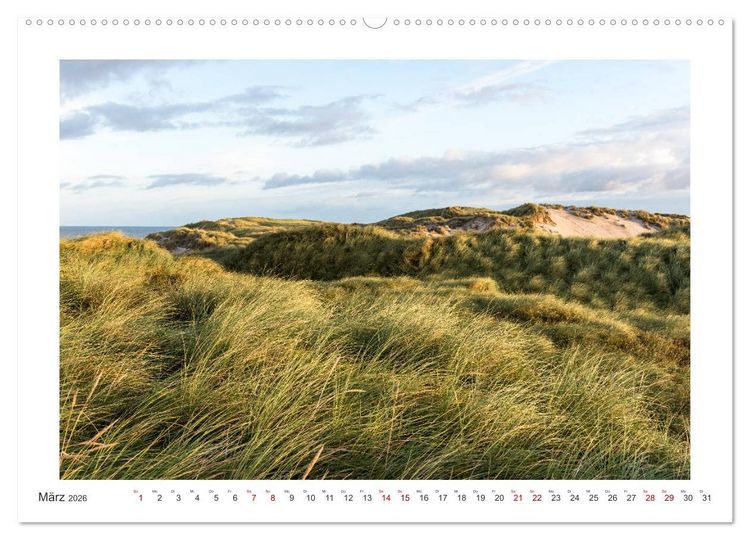 Produktbild: D&auml;nemark - Phototravellers Sehnsuchtskalender (hochwertiger Premium Wandkalender 2026 DIN A2 quer), Kunstdruck in Hochglanz