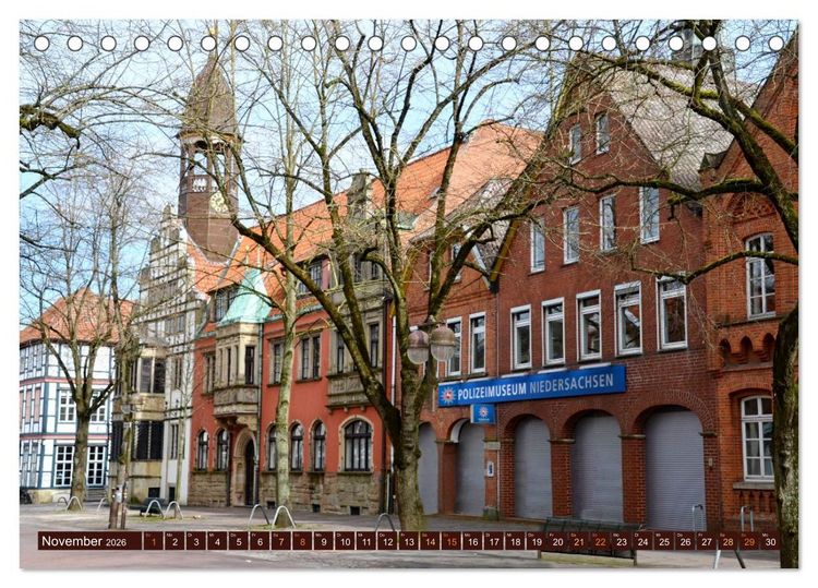 Produktbild: Nienburg - Weser (Tischkalender 2026 DIN A5 quer), CALVENDO Monatskalender