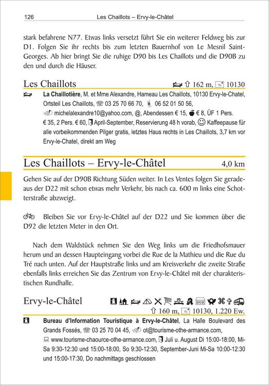 Produktbild: Frankreich: Jakobsweg Via Campaniensis von Rocroi nach V&eacute;zelay