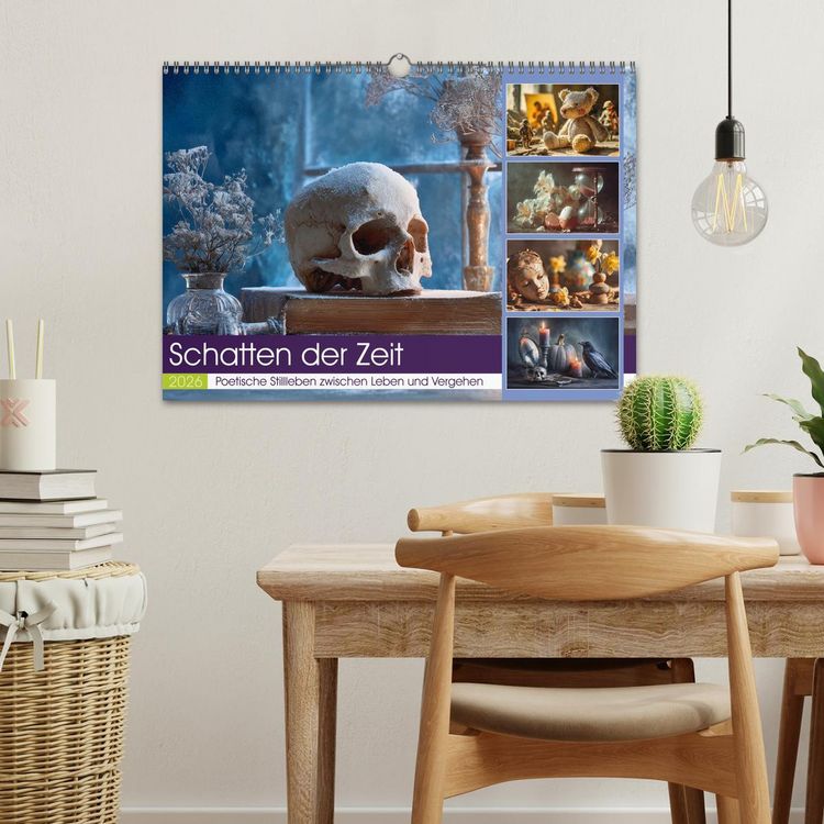 Produktbild: Schatten der Zeit (Wandkalender 2026 DIN A3 quer), CALVENDO Monatskalender