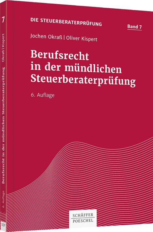 Produktbild: Berufsrecht in der m&uuml;ndlichen Steuerberaterpr&uuml;fung