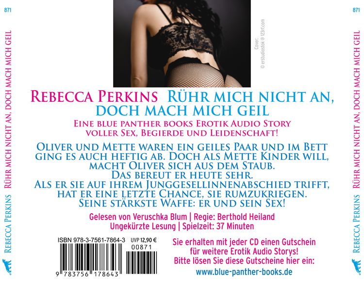 Rühr mich nicht an, doch mach mich geil | Erotik Audio Story | Erotisches Hörbuch Audio-CD