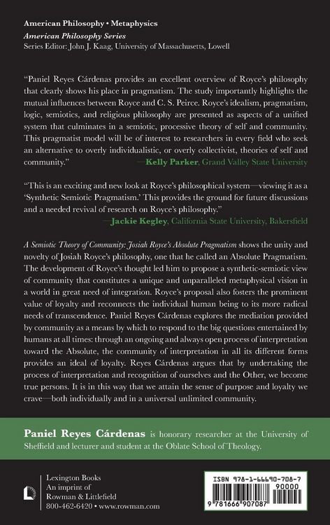 Produktbild: Semiotic Theory of Community