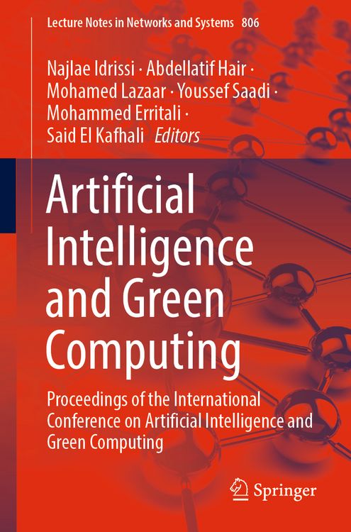Produktbild: Artificial Intelligence and Green Computing