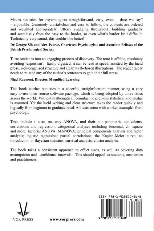 Produktbild: Statistical Testing with jamovi Psychology