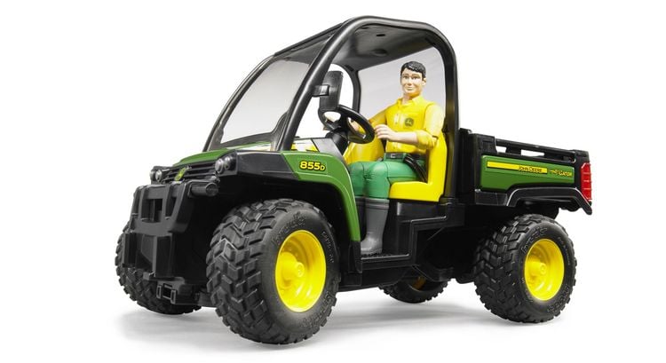 Produktbild: Bruder Profi-Serie John Deere Gator 855D mit Fahrer