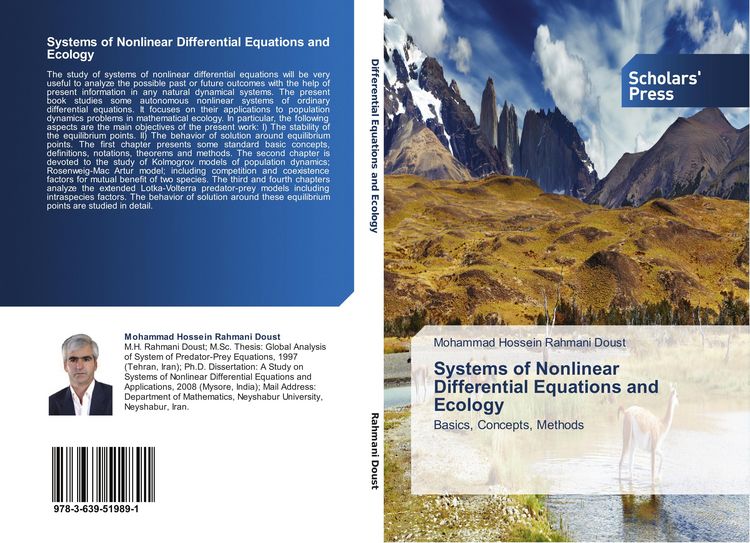 Produktbild: Systems of Nonlinear Differential Equations and Ecology