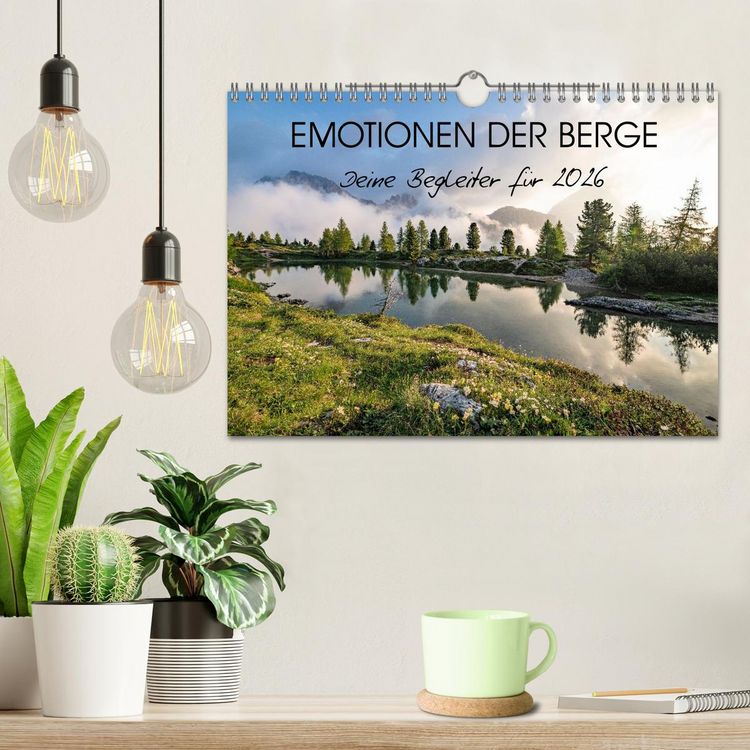 Produktbild: Emotionen der Berge (Wandkalender 2026 DIN A4 quer), CALVENDO Monatskalender