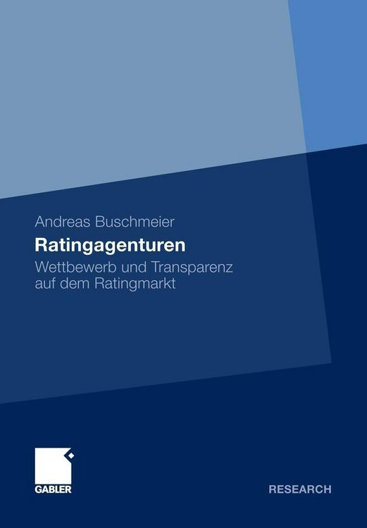 Produktbild: Ratingagenturen