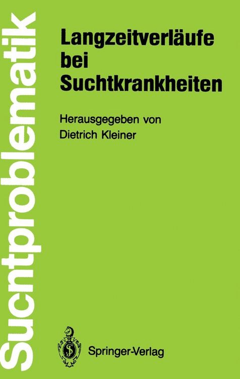 Produktbild: Langzeitverl&auml;ufe bei Suchtkrankheiten