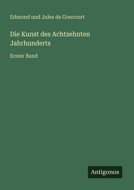 Produktbild: Die Kunst des Achtzehnten Jahrhunderts
