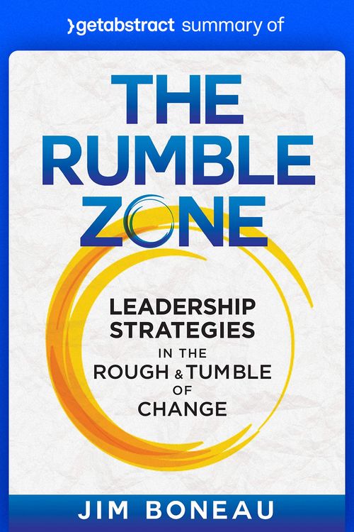 Produktbild: Summary of The Rumble Zone by Jim Boneau