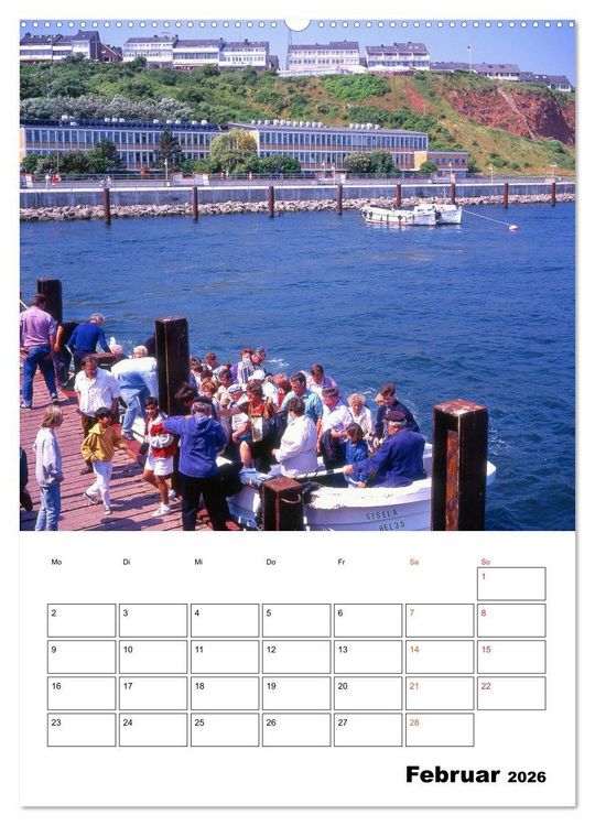 Produktbild: Helgoland, Perle der Nordsee (hochwertiger Premium Wandkalender 2026 DIN A2 hoch), Kunstdruck in Hochglanz