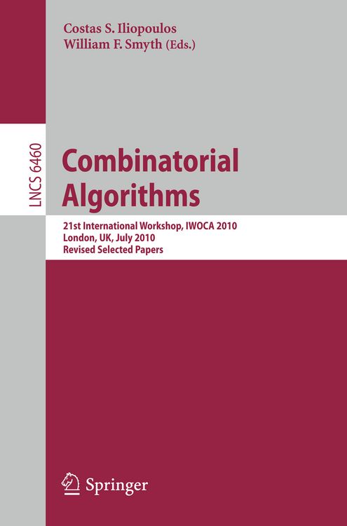Produktbild: Combinatorial Algorithms